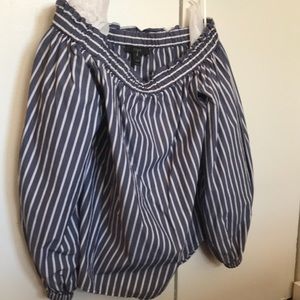 Off the shoulder j crew top